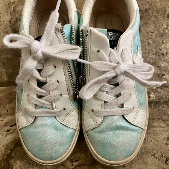 Kids Vintage Havana’s Light Blue Sneakers - Picture 1 of 3